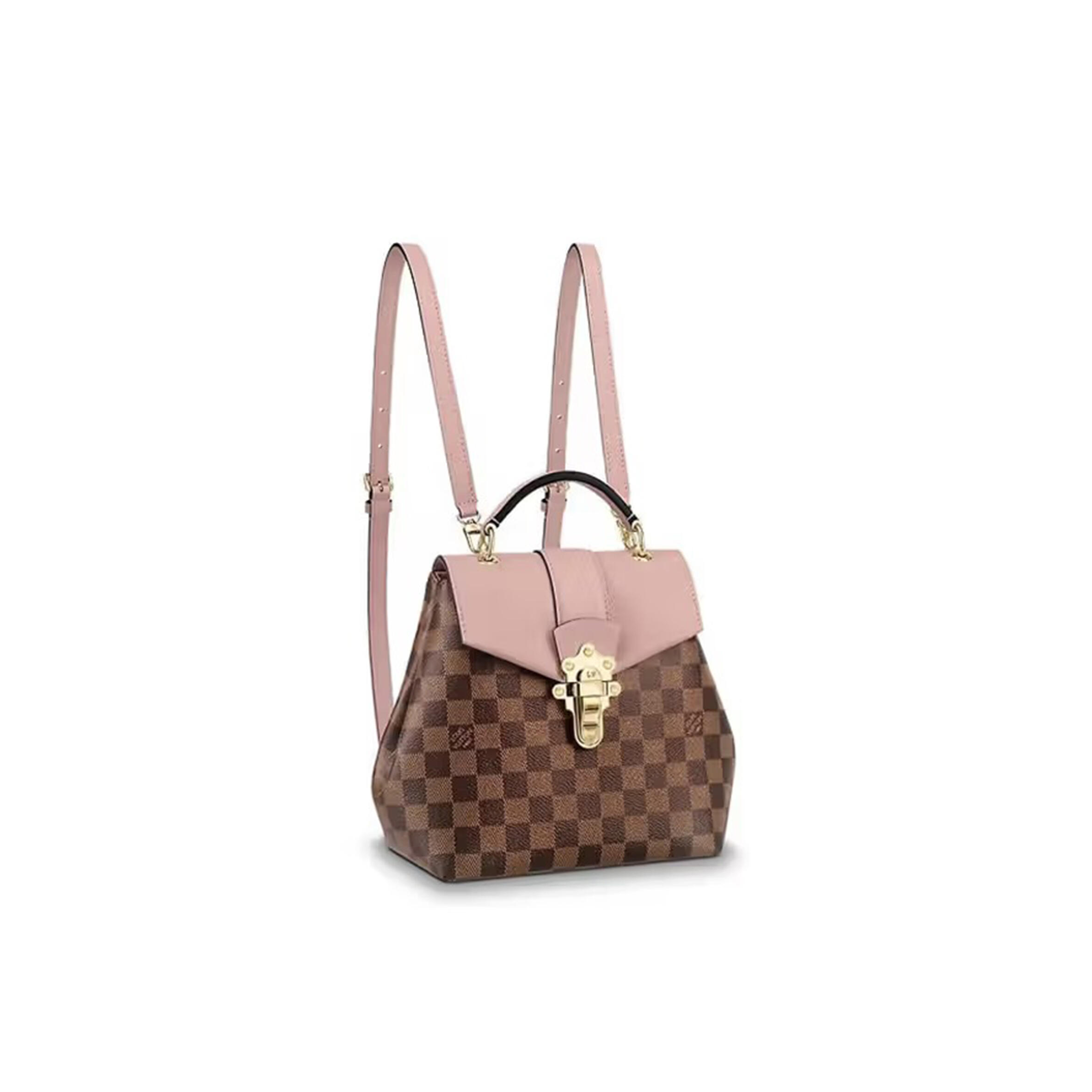 LOUIS VUITTON DAMIER EBENE CLAPTON BACKPACK N42262 (22*20*11cm)